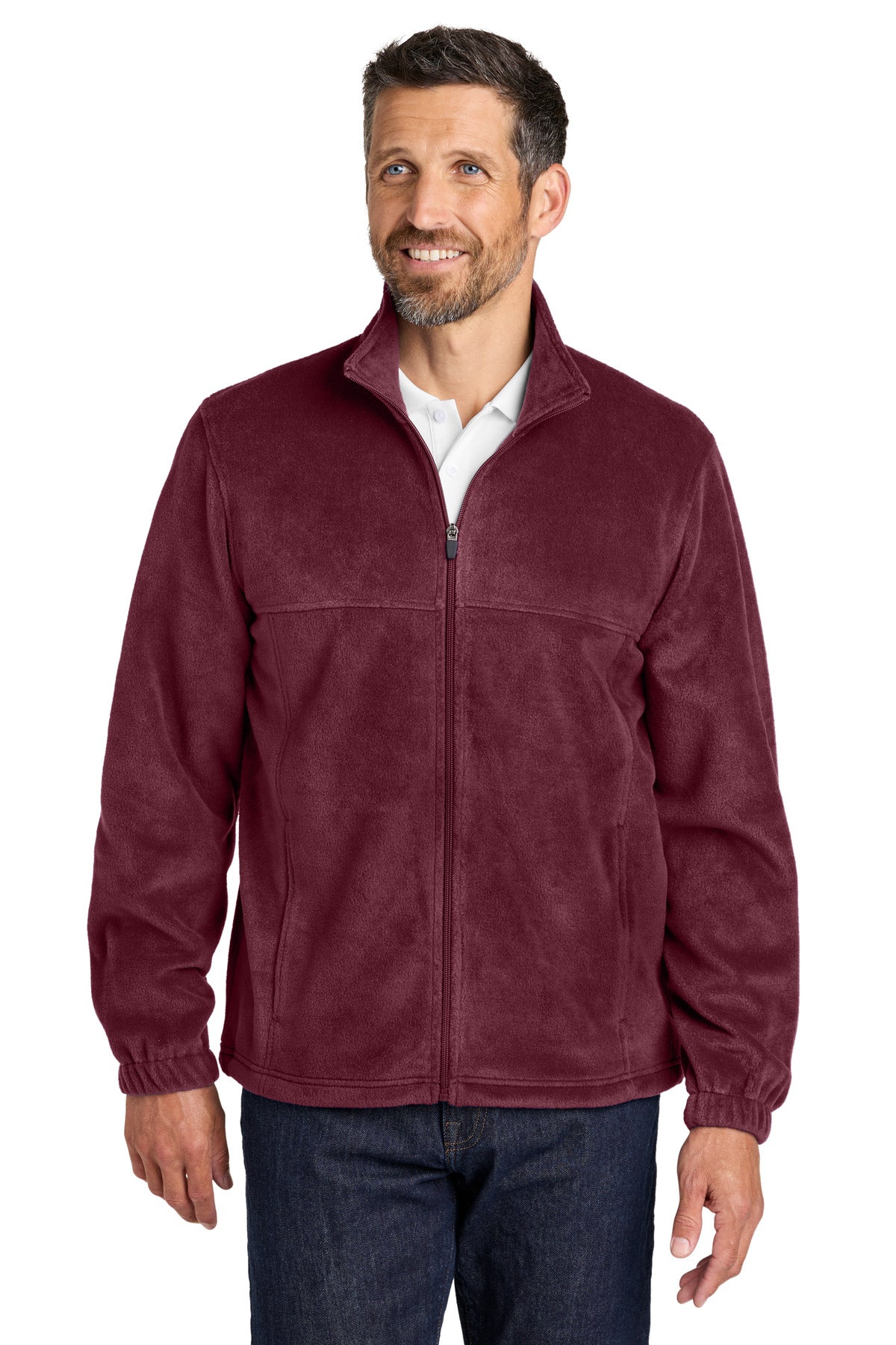 Port Authority ® Plush Fleece Full-Zip Jacket F190