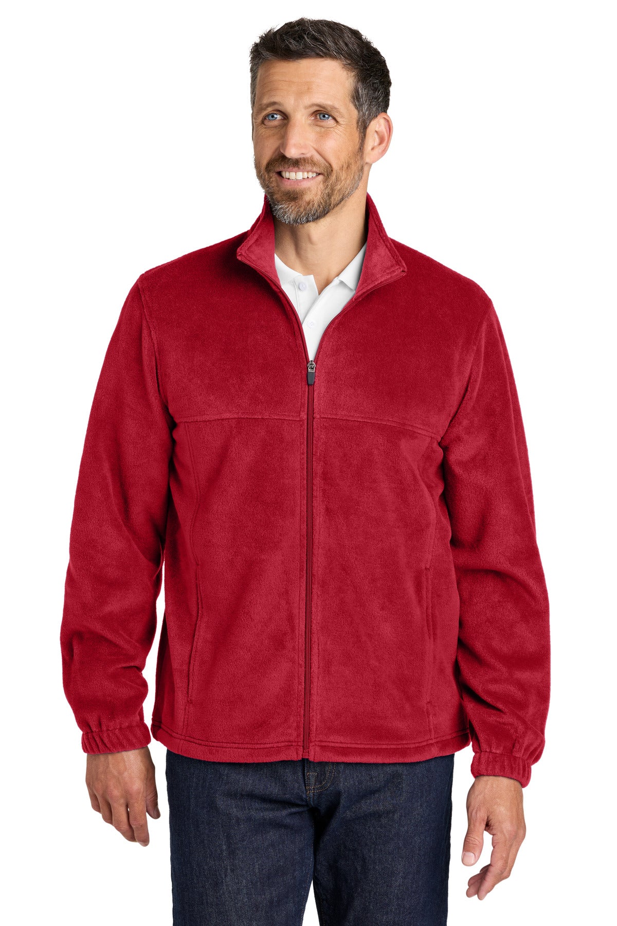 Port Authority ® Plush Fleece Full-Zip Jacket F190