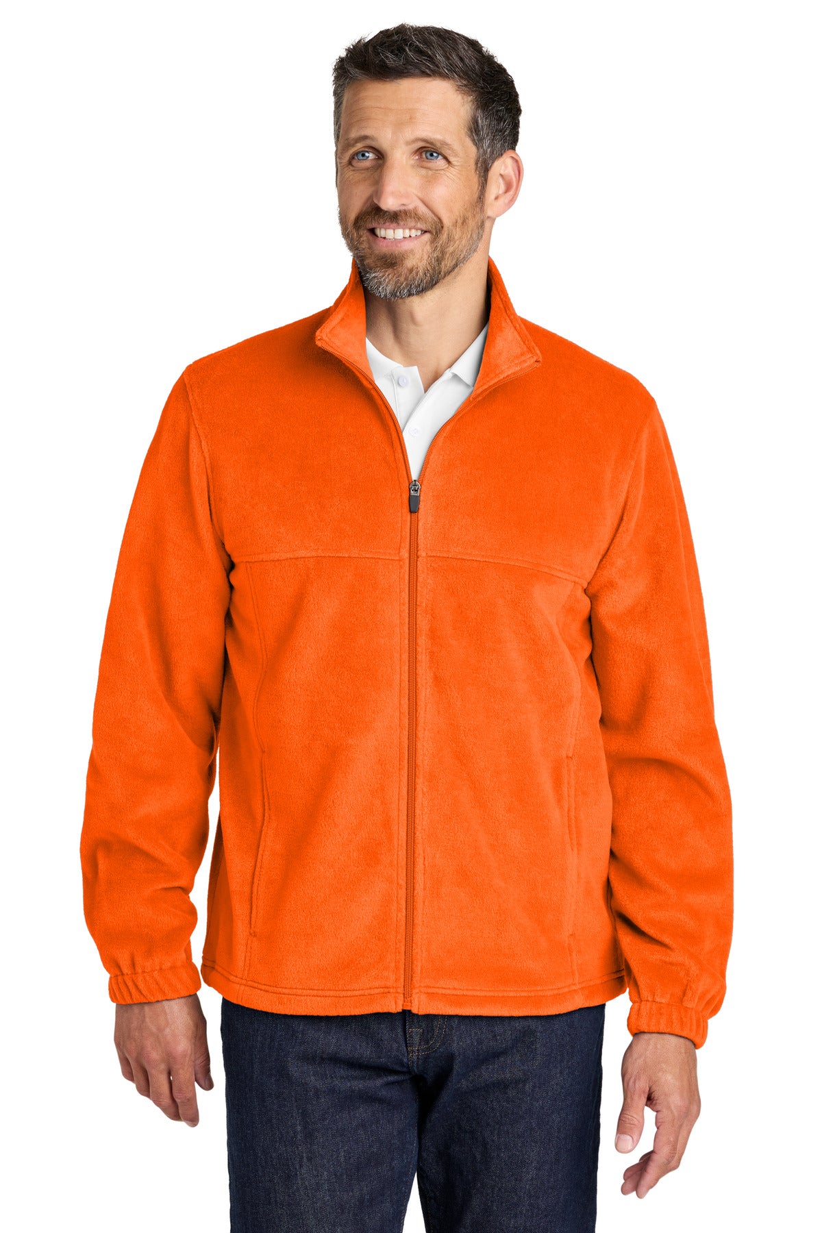 Port Authority ® Plush Fleece Full-Zip Jacket F190