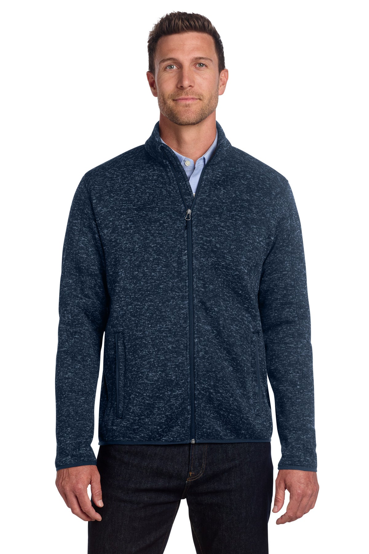 Port Authority ® Sweater Fleece Jacket. F232