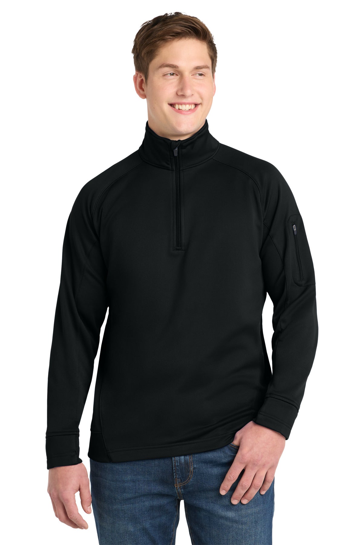 Sport-Tek ® Tech Fleece 1/4-Zip Pullover. F247