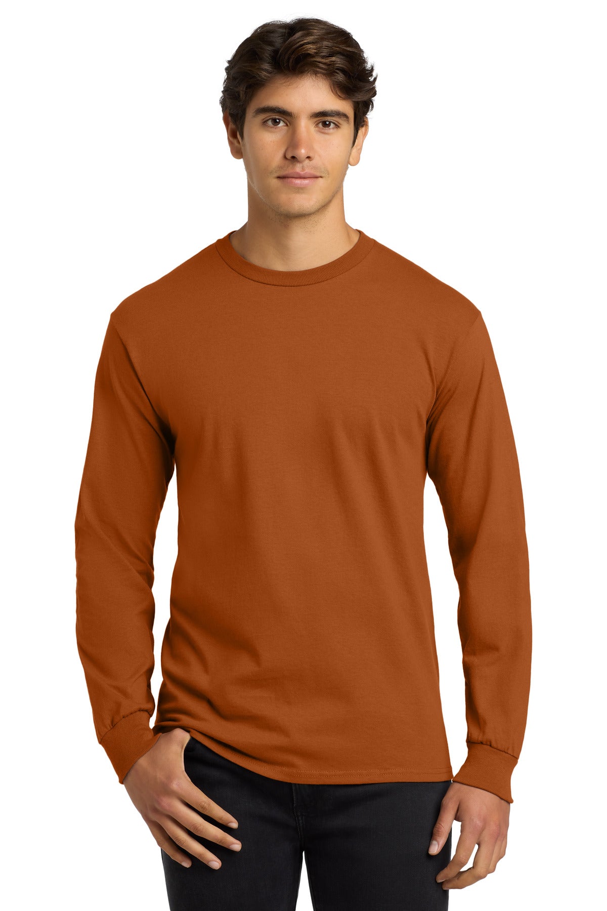 Gildan ® - Ultra Cotton ® 100% US Cotton Long Sleeve T-Shirt. G2400