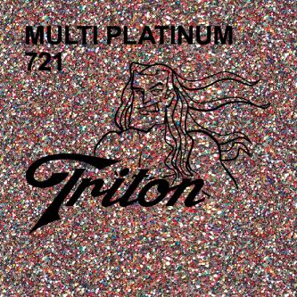 Multi Platinum TRITON Glitter 15" X 5Y Roll