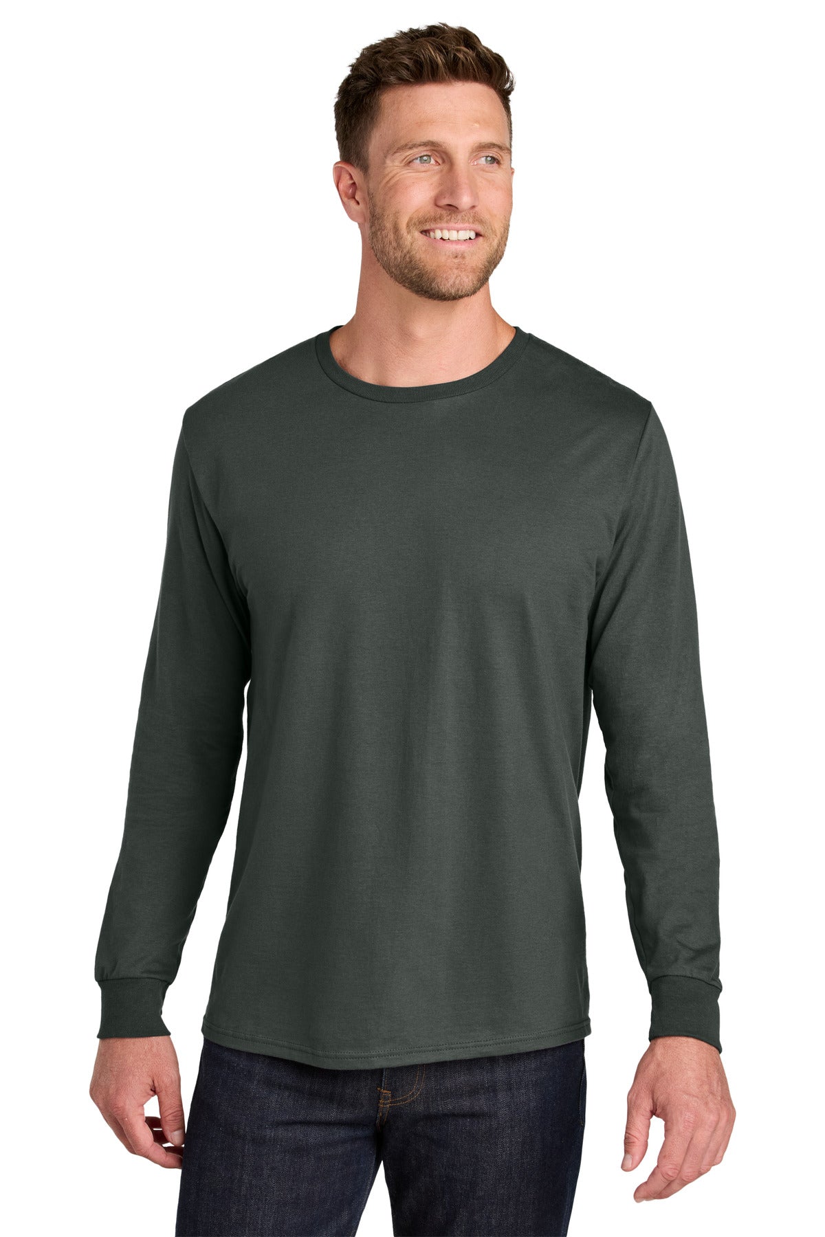 Jerzees Ultimate ™ Unisex Ring Spun Long Sleeve T-Shirt IC46L