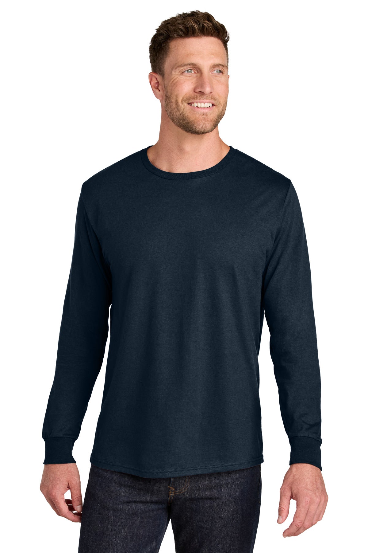 Jerzees Ultimate ™ Unisex Ring Spun Long Sleeve T-Shirt IC46L