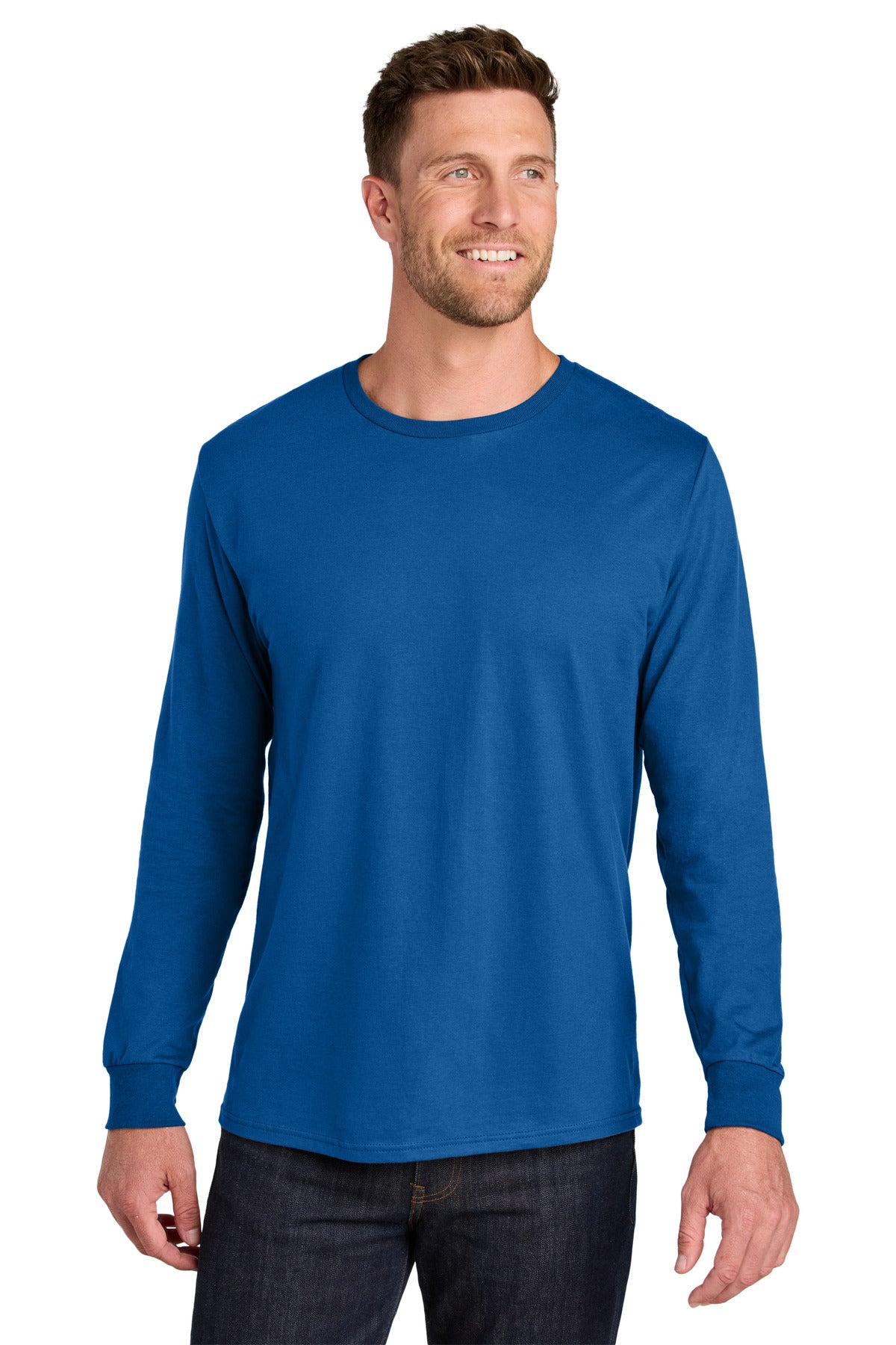 Jerzees Ultimate ™ Unisex Ring Spun Long Sleeve T-Shirt IC46L