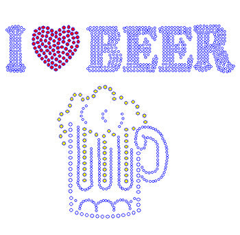 I Love Beer with Mug