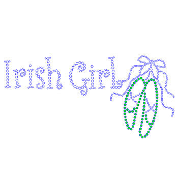 Irish girl with ballet slippers