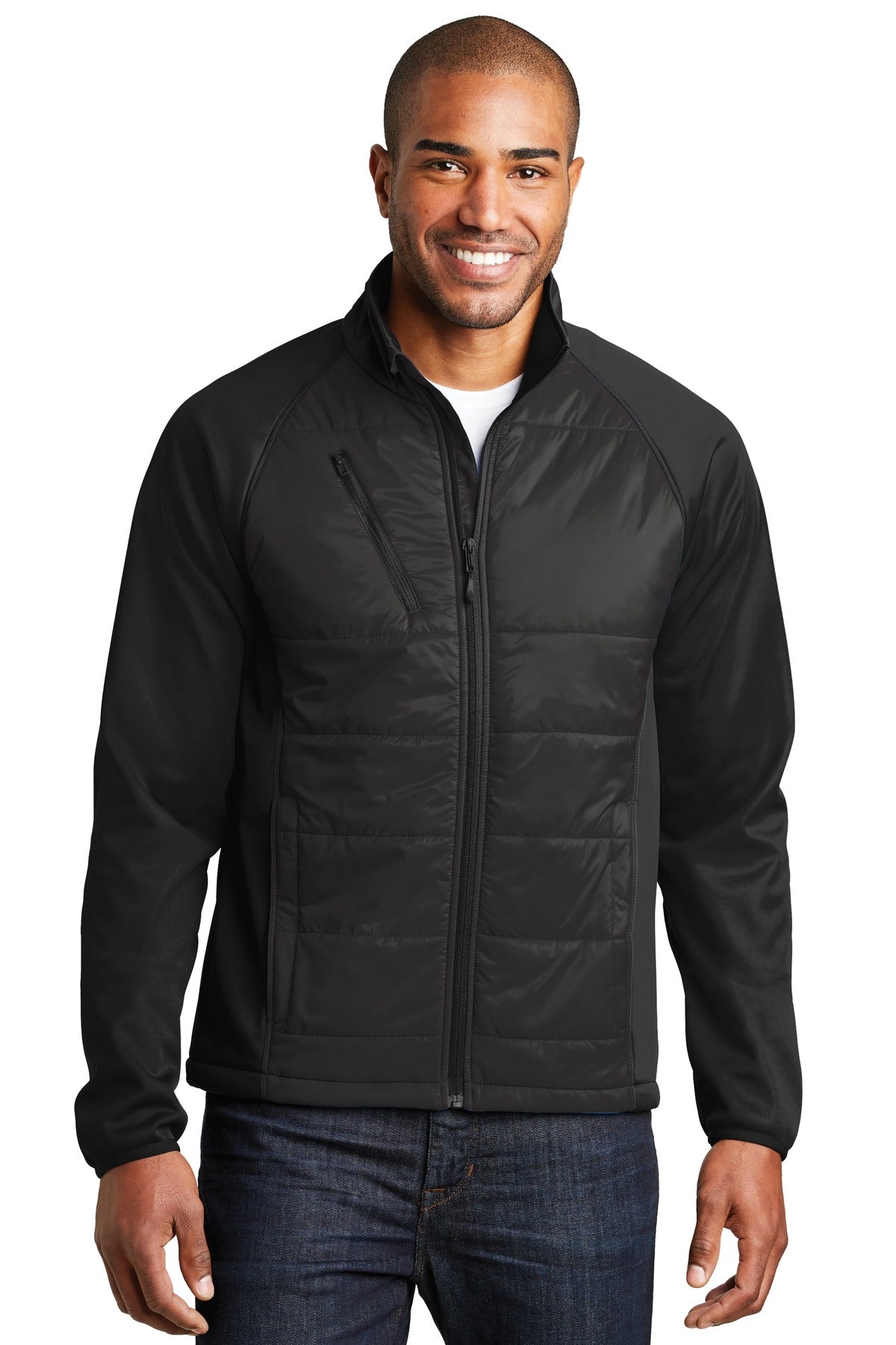 Port Authority ® Hybrid Soft Shell Jacket. J787