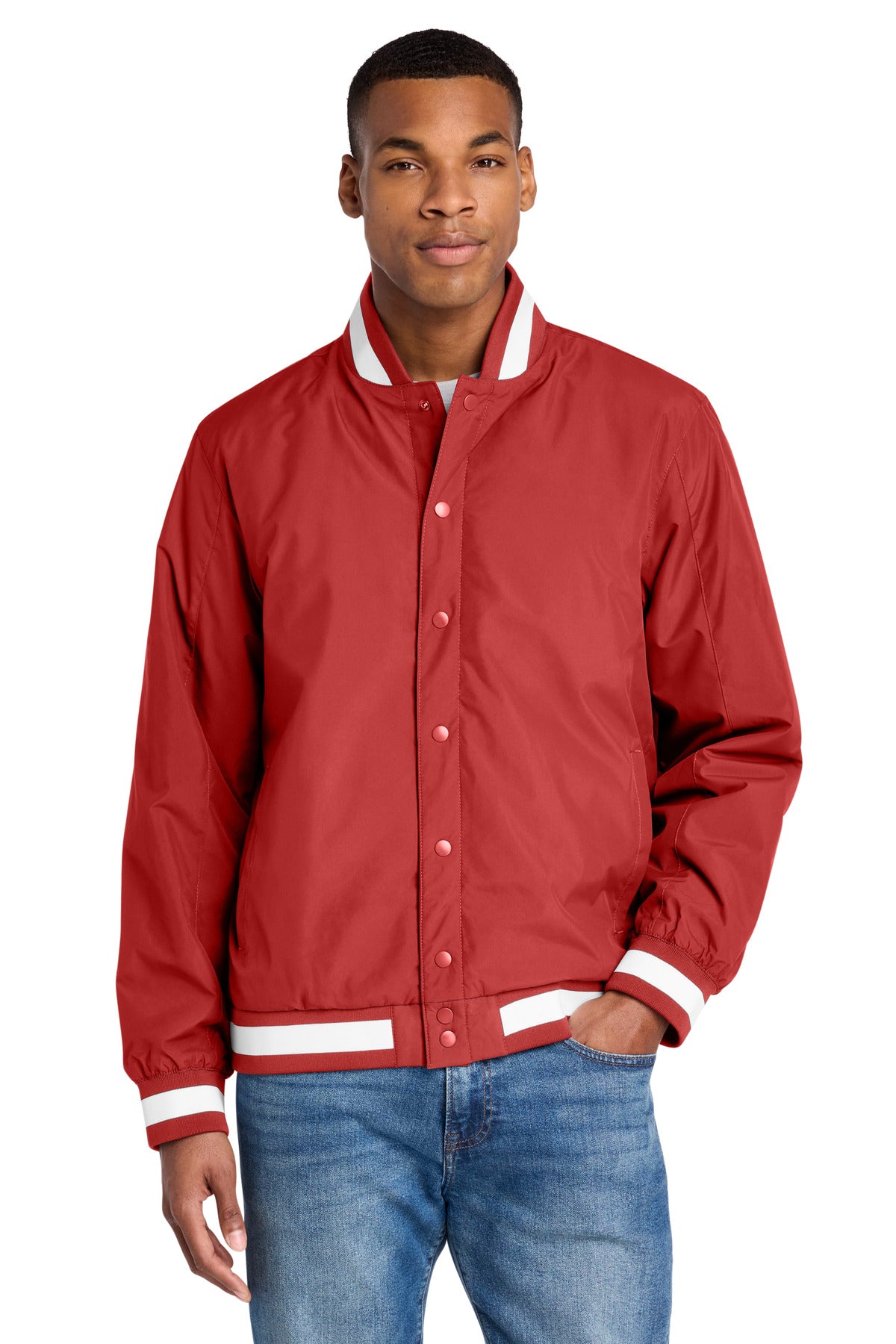 Sport-Tek ® Insulated Varsity Jacket JST58
