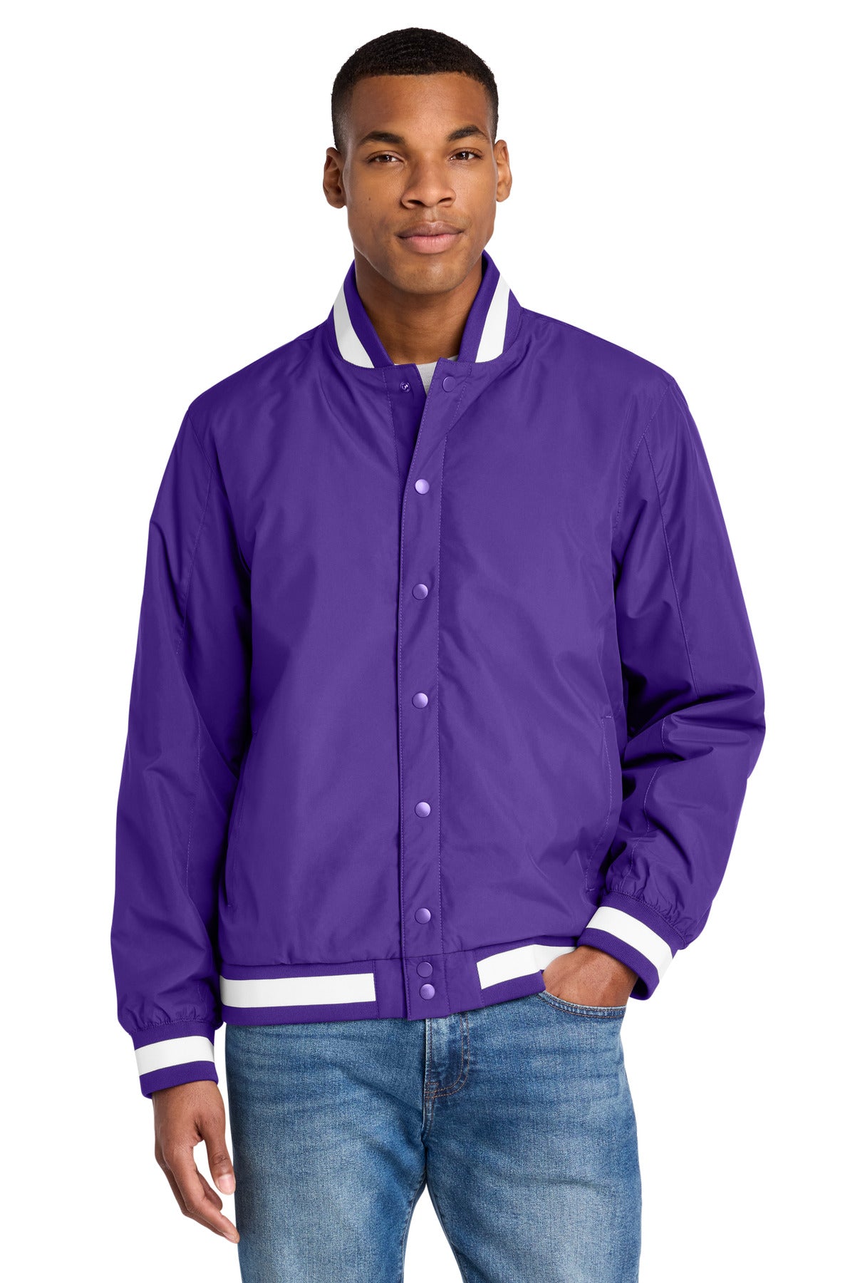 Sport-Tek ® Insulated Varsity Jacket JST58