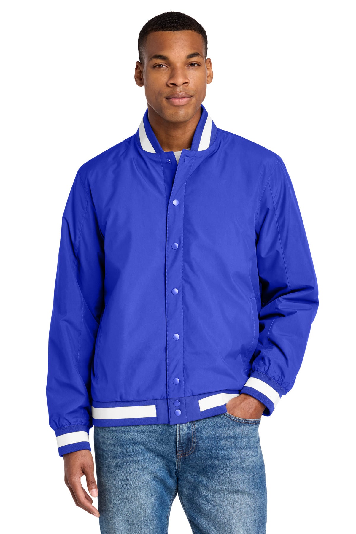 Sport-Tek ® Insulated Varsity Jacket JST58