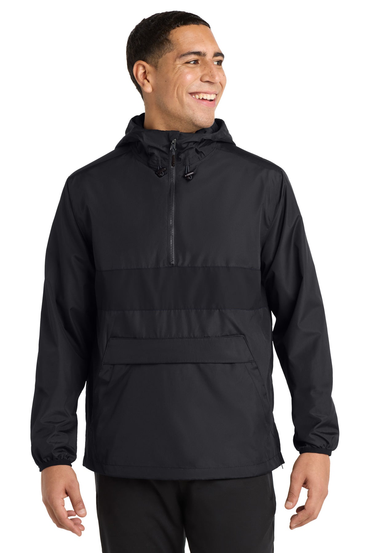 Sport-Tek ® Zipped Pocket Anorak. JST65