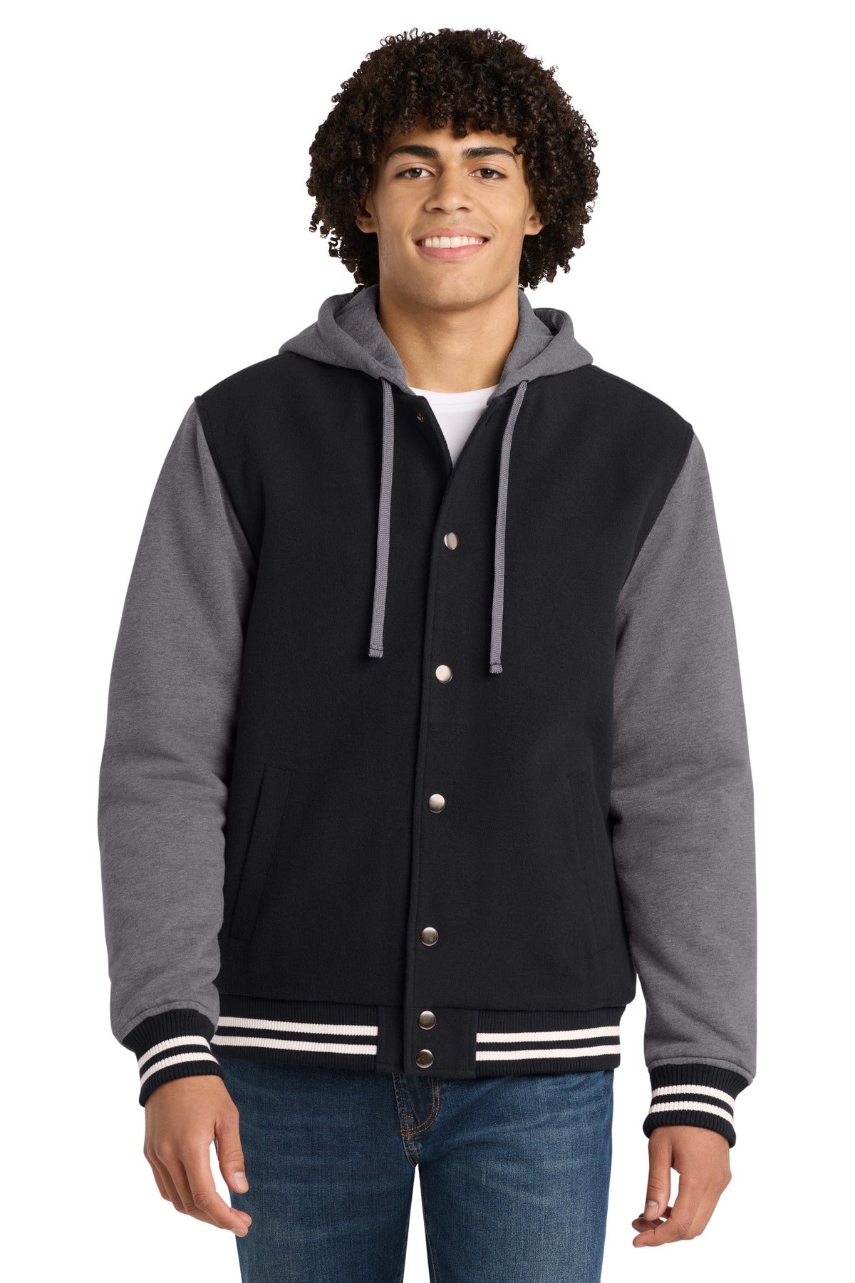 Sport-Tek ® Insulated Letterman Jacket. JST82