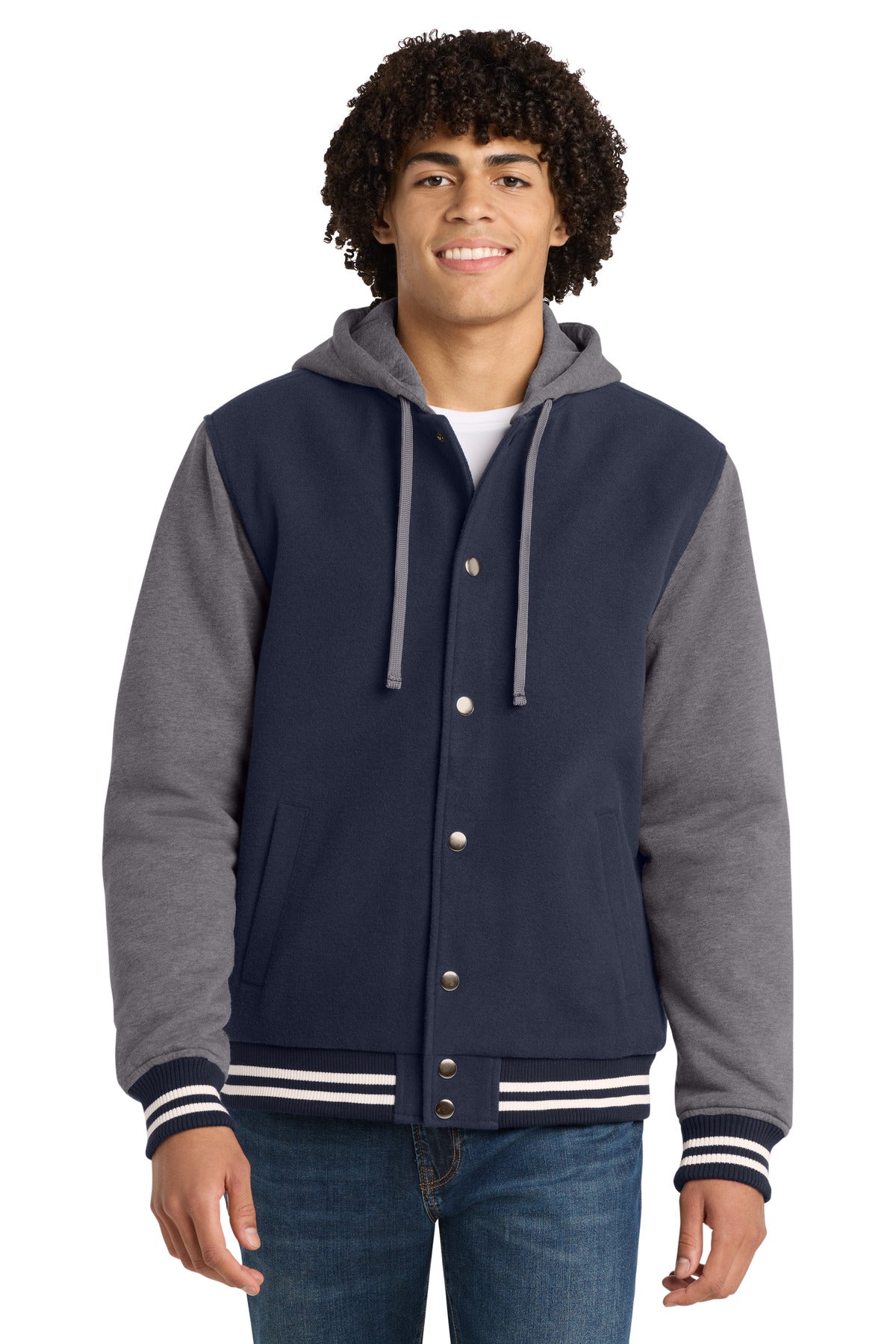 Sport-Tek ® Insulated Letterman Jacket. JST82