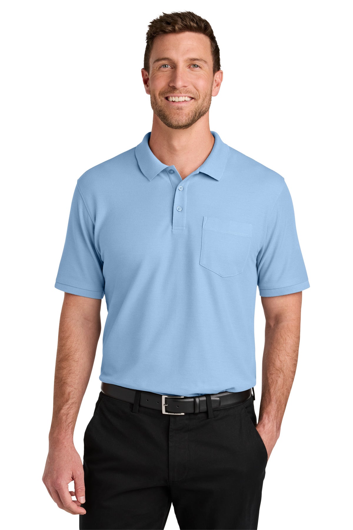 Port Authority ® Wearever Signature Pique Pocket Polo K200P