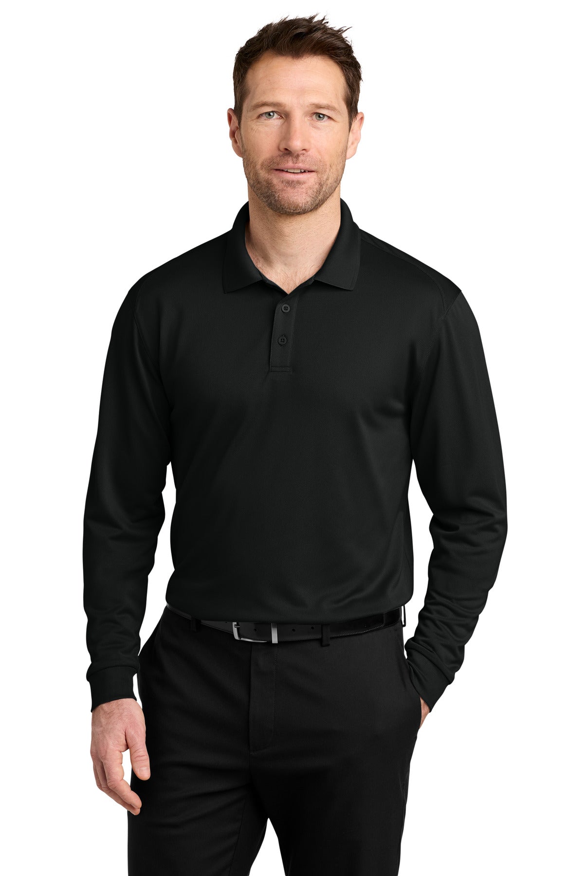 Port Authority ® Wearever Performance Pique Long Sleeve Polo K240LS