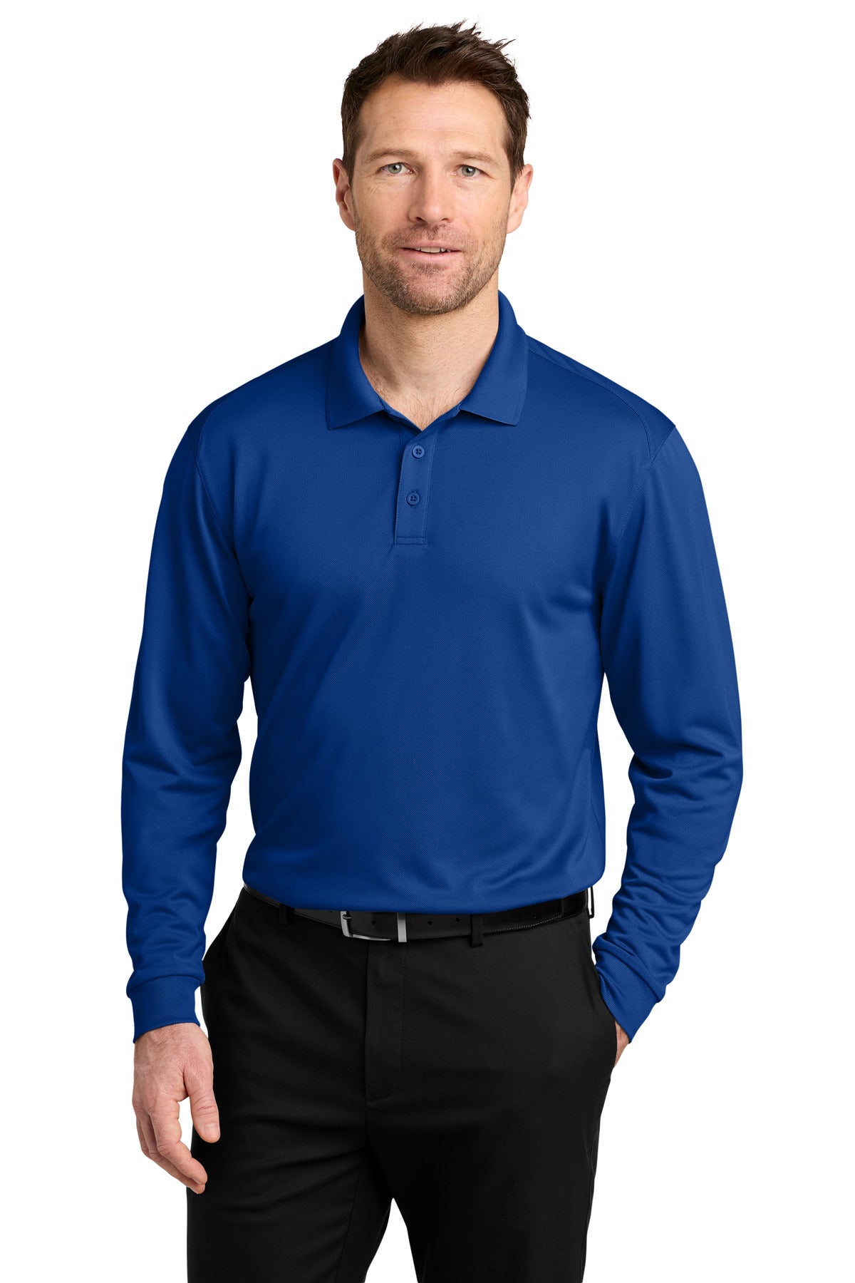 Port Authority ® Wearever Performance Pique Long Sleeve Polo K240LS