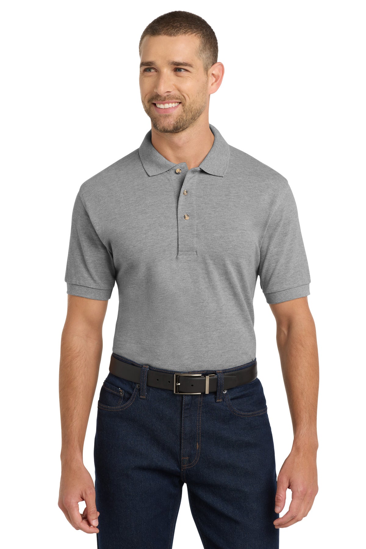 Port Authority ® Heavyweight Cotton Pique Polo. K420