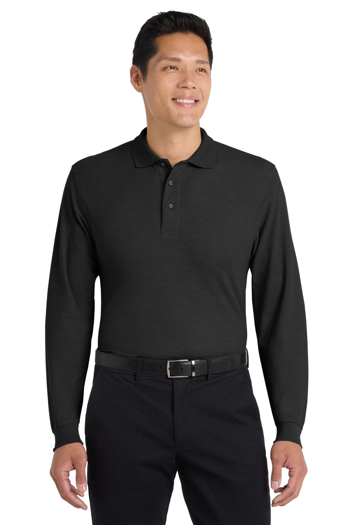 Port Authority ® Silk Touch™ Long Sleeve Polo. K500LS