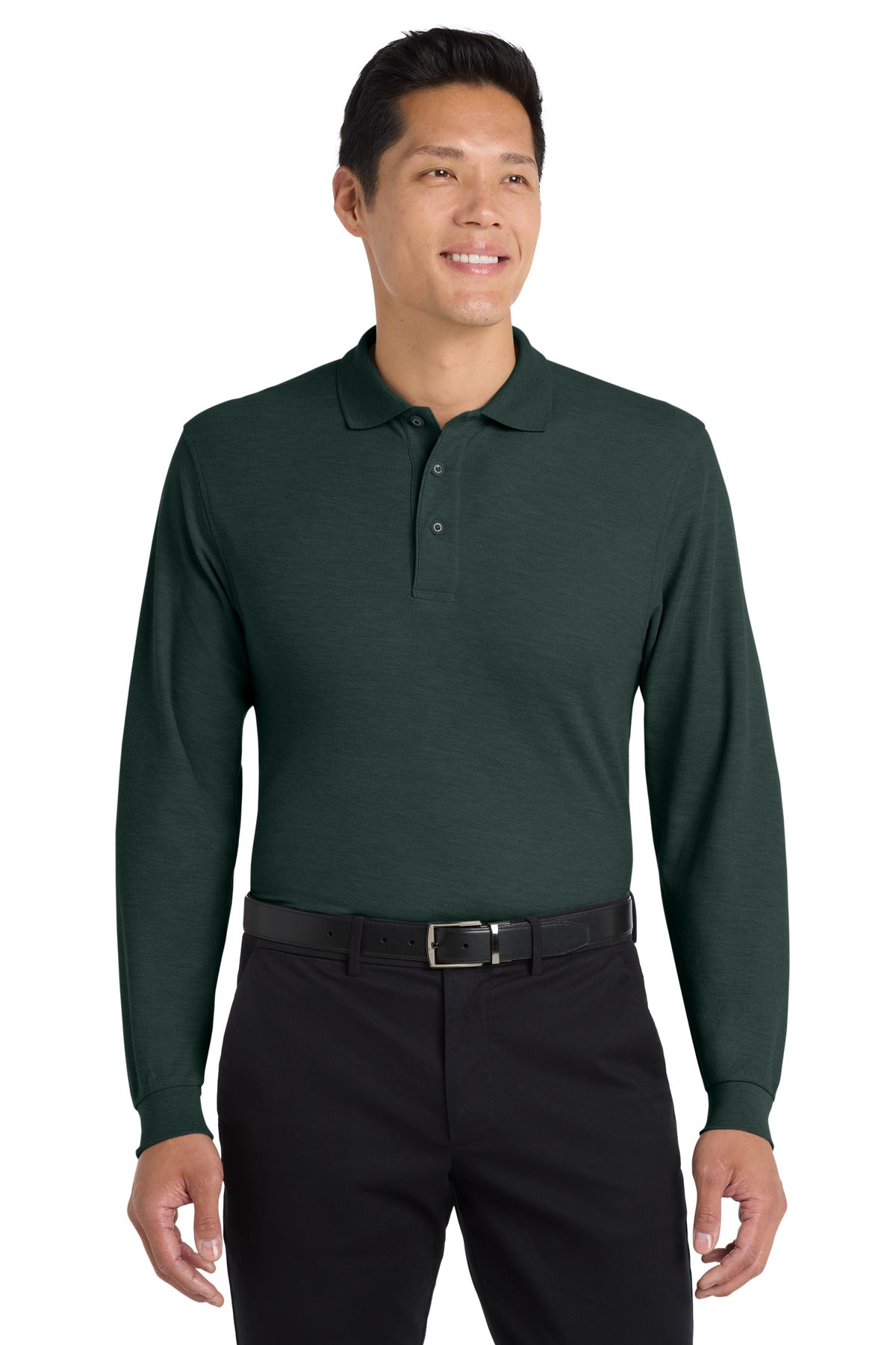 Port Authority ® Silk Touch™ Long Sleeve Polo. K500LS