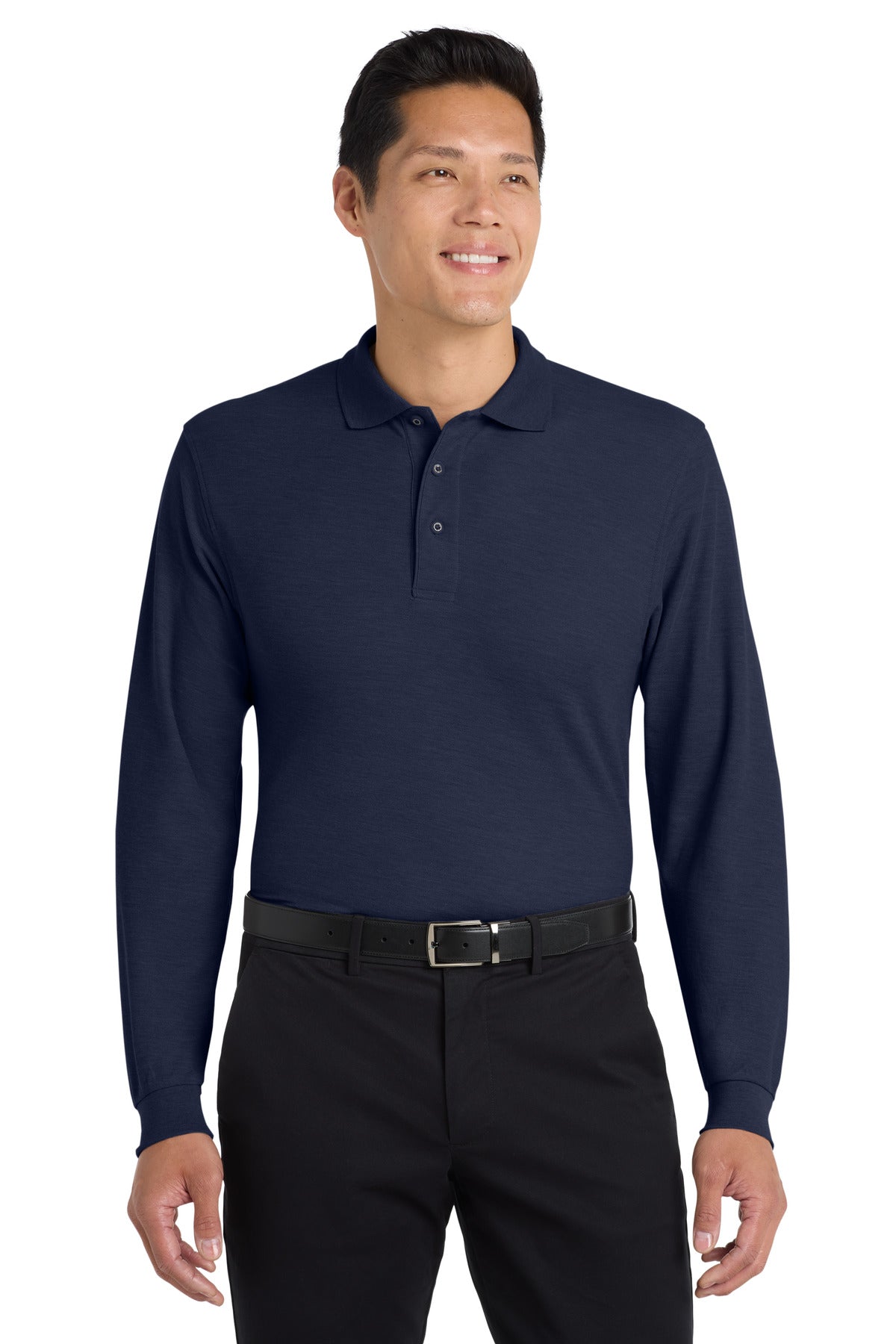 Port Authority ® Silk Touch™ Long Sleeve Polo. K500LS