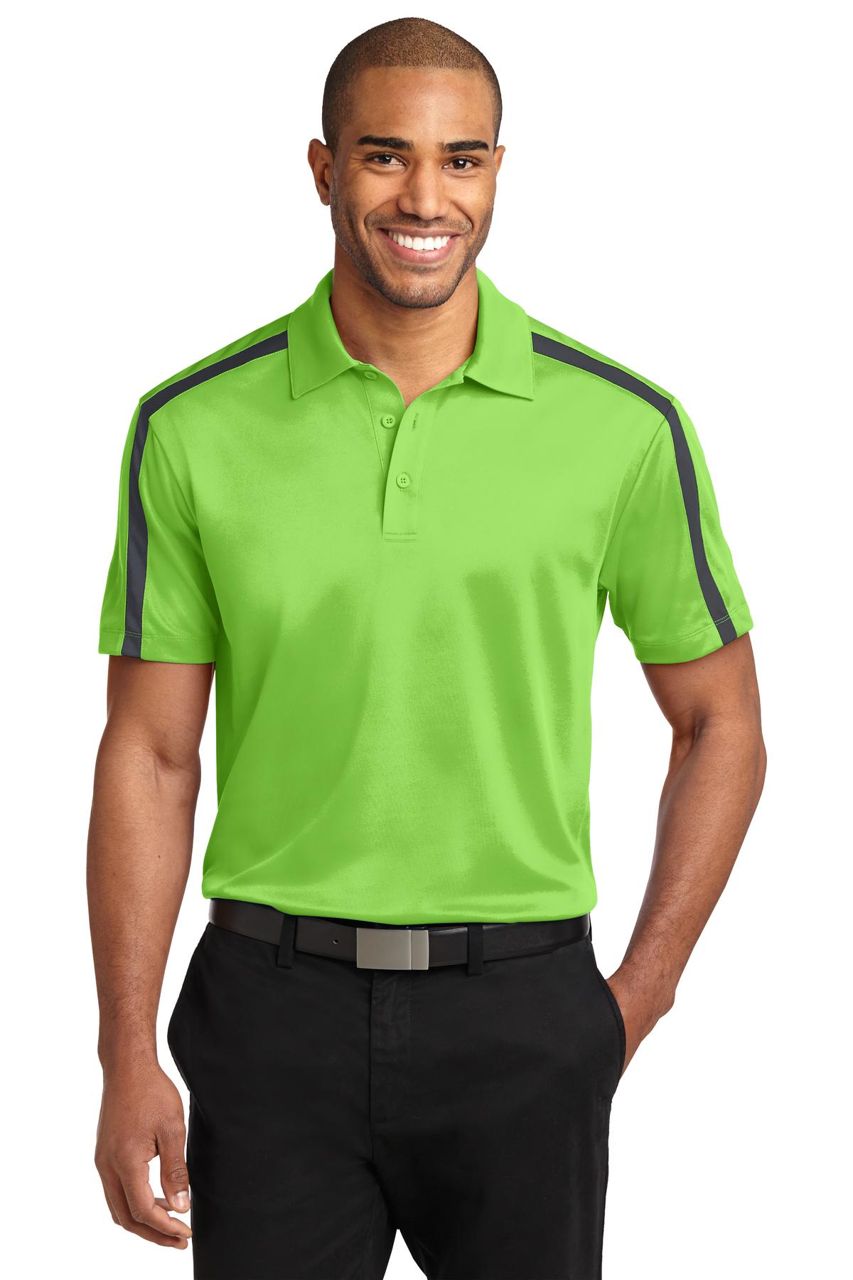 Port Authority ® Silk Touch™ Performance Colorblock Stripe Polo. K547