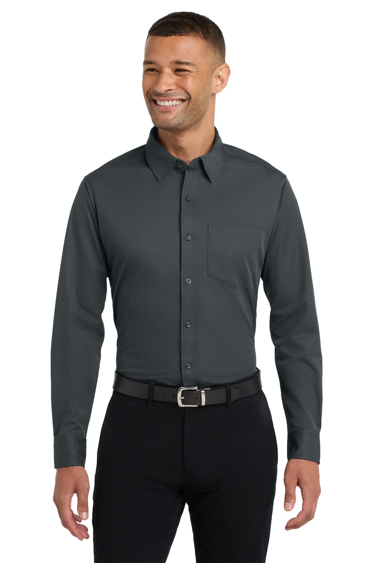 Port Authority ® Dimension Knit Dress Shirt. K570
