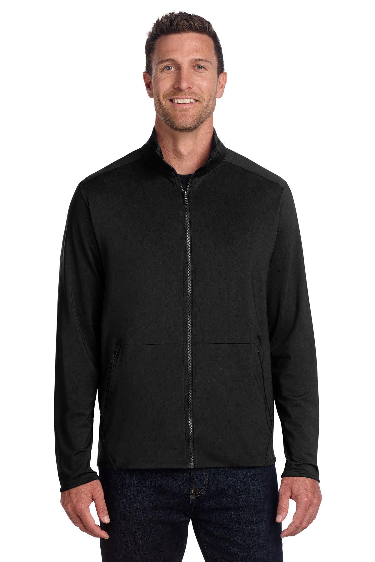 Port Authority ® Accord Stretch Fleece Full-Zip K595