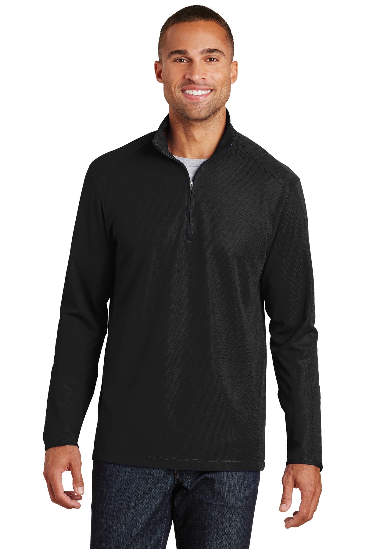 Port Authority ® Pinpoint Mesh 1/2-Zip. K806