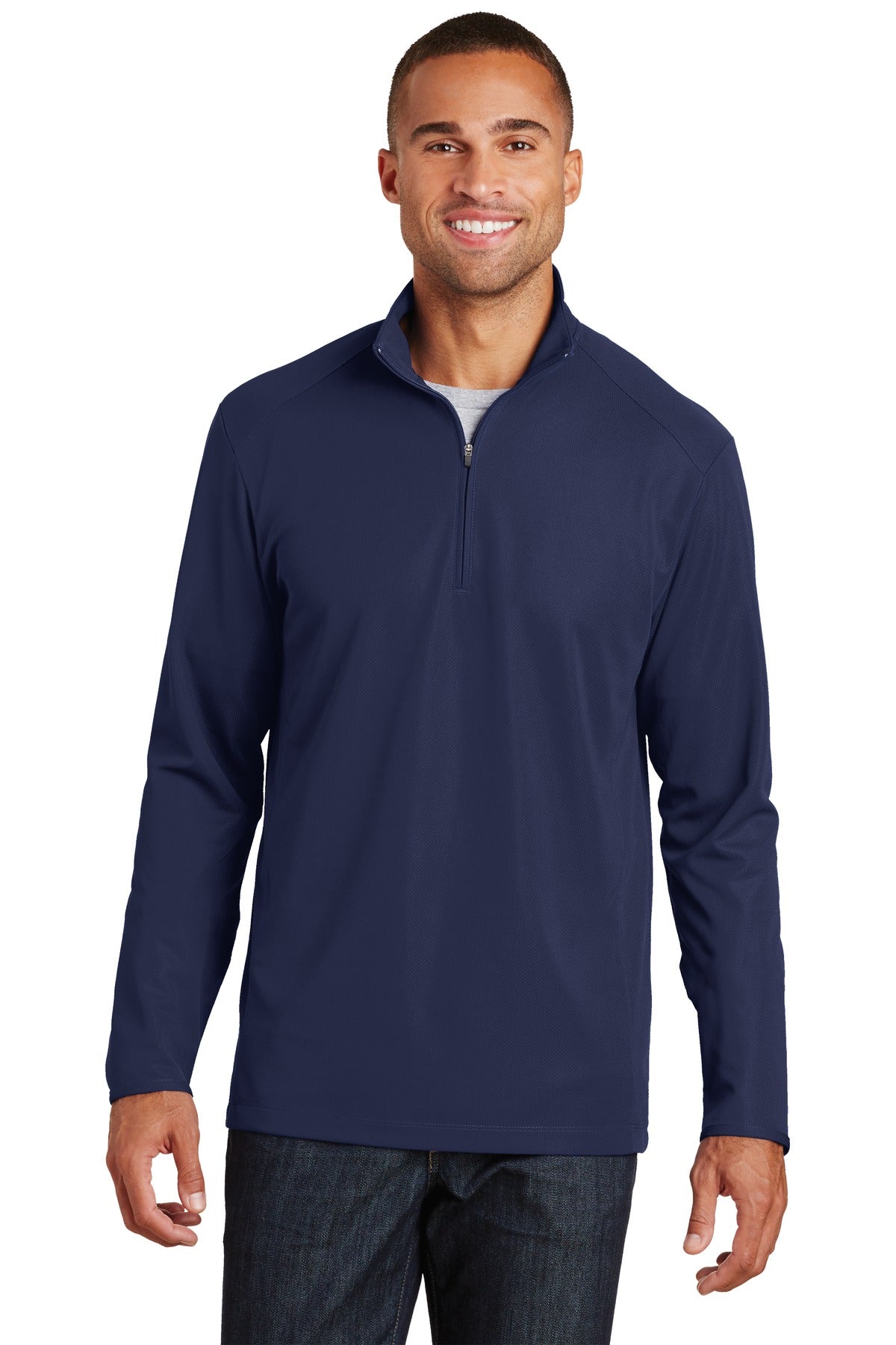 Port Authority ® Pinpoint Mesh 1/2-Zip. K806
