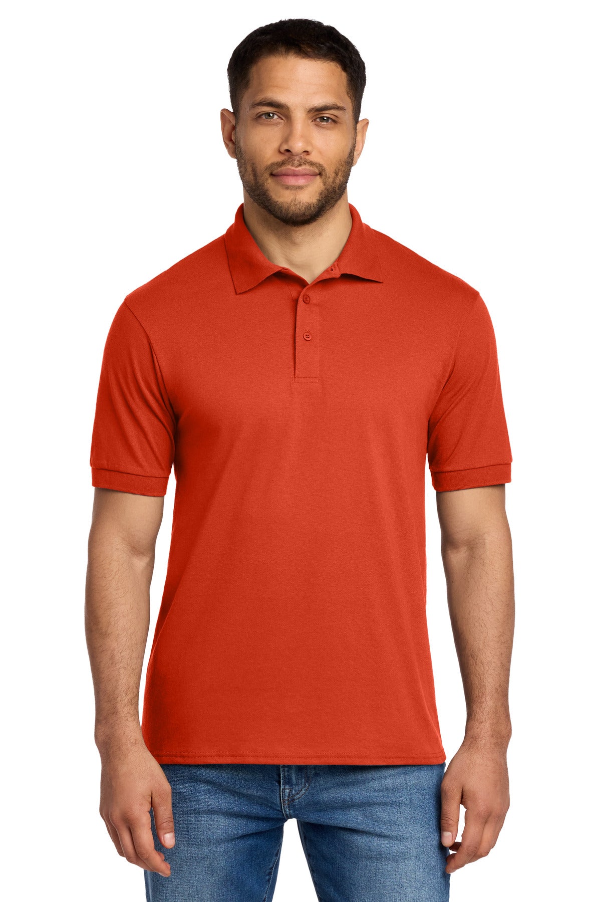 Port & Co ® Core Blend Jersey Knit Polo. KP55