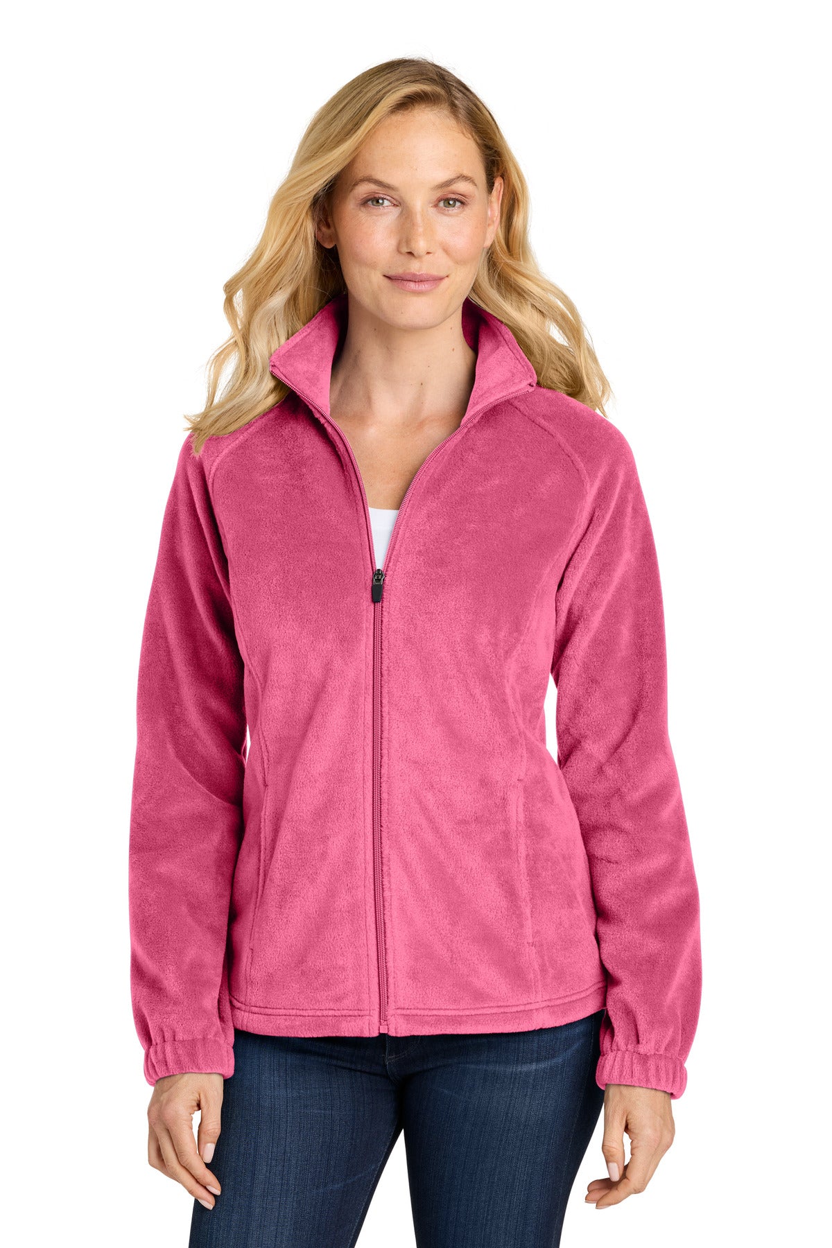 Port Authority ® Women's Plush Fleece Full-Zip Jacket L190