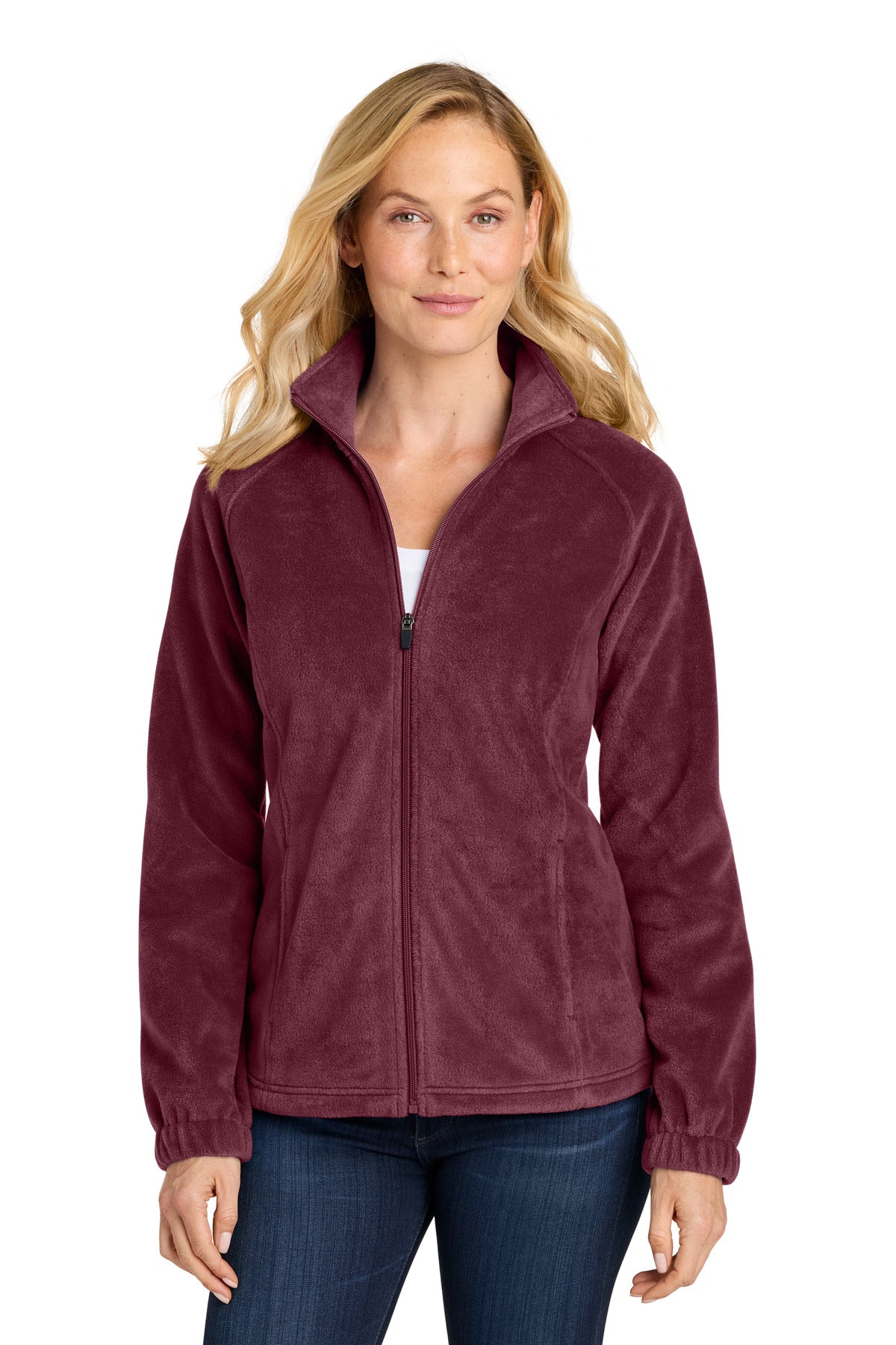 Port Authority ® Women's Plush Fleece Full-Zip Jacket L190