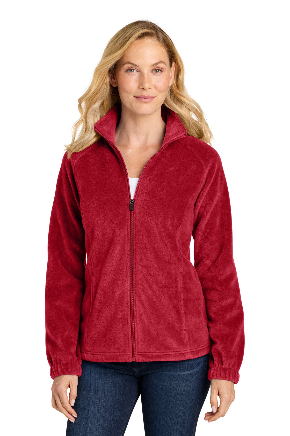 Port Authority ® Women's Plush Fleece Full-Zip Jacket L190