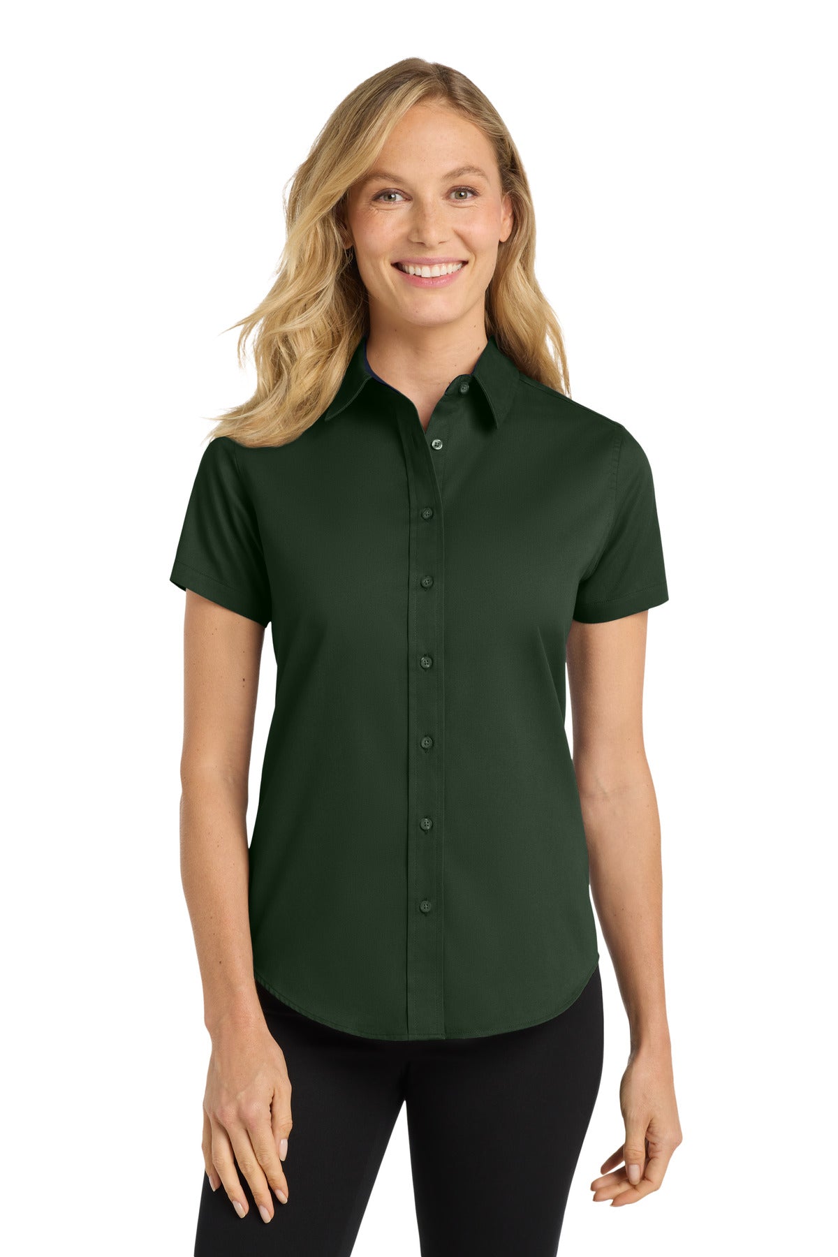 Port Authority ® Women's Short Sleeve Easy Care Shirt. L508