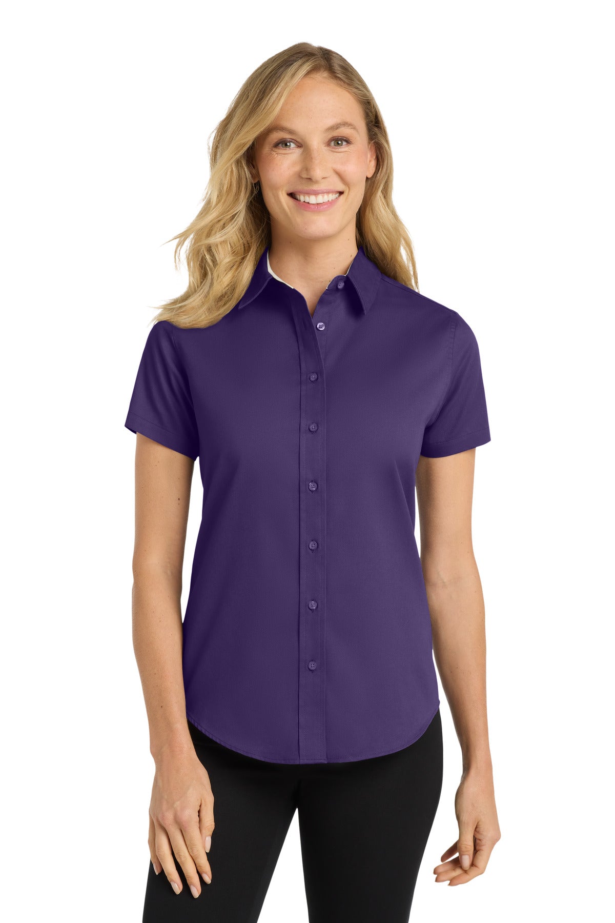 Port Authority ® Women's Short Sleeve Easy Care Shirt. L508