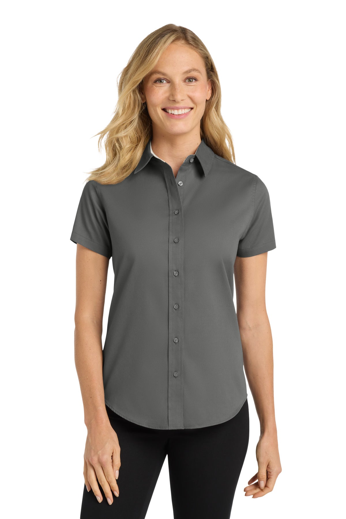 Port Authority ® Women's Short Sleeve Easy Care Shirt. L508