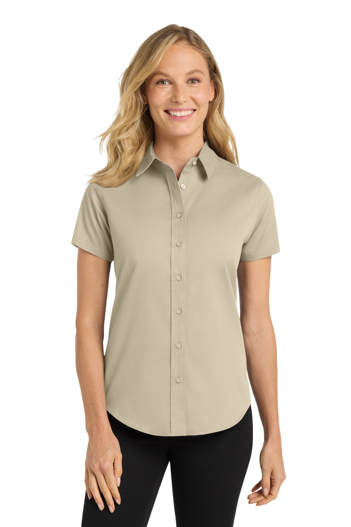 Port Authority ® Women's Short Sleeve Easy Care Shirt. L508