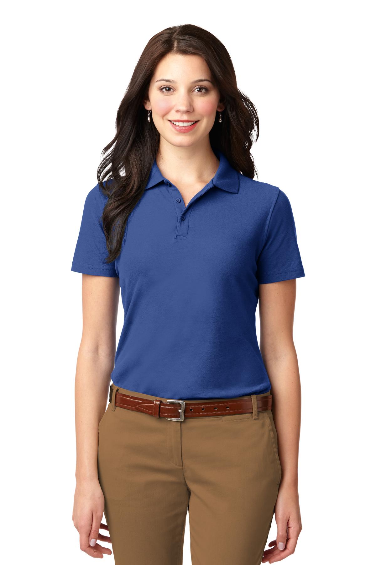 Port Authority ® Women's Stain-Resistant Polo. L510