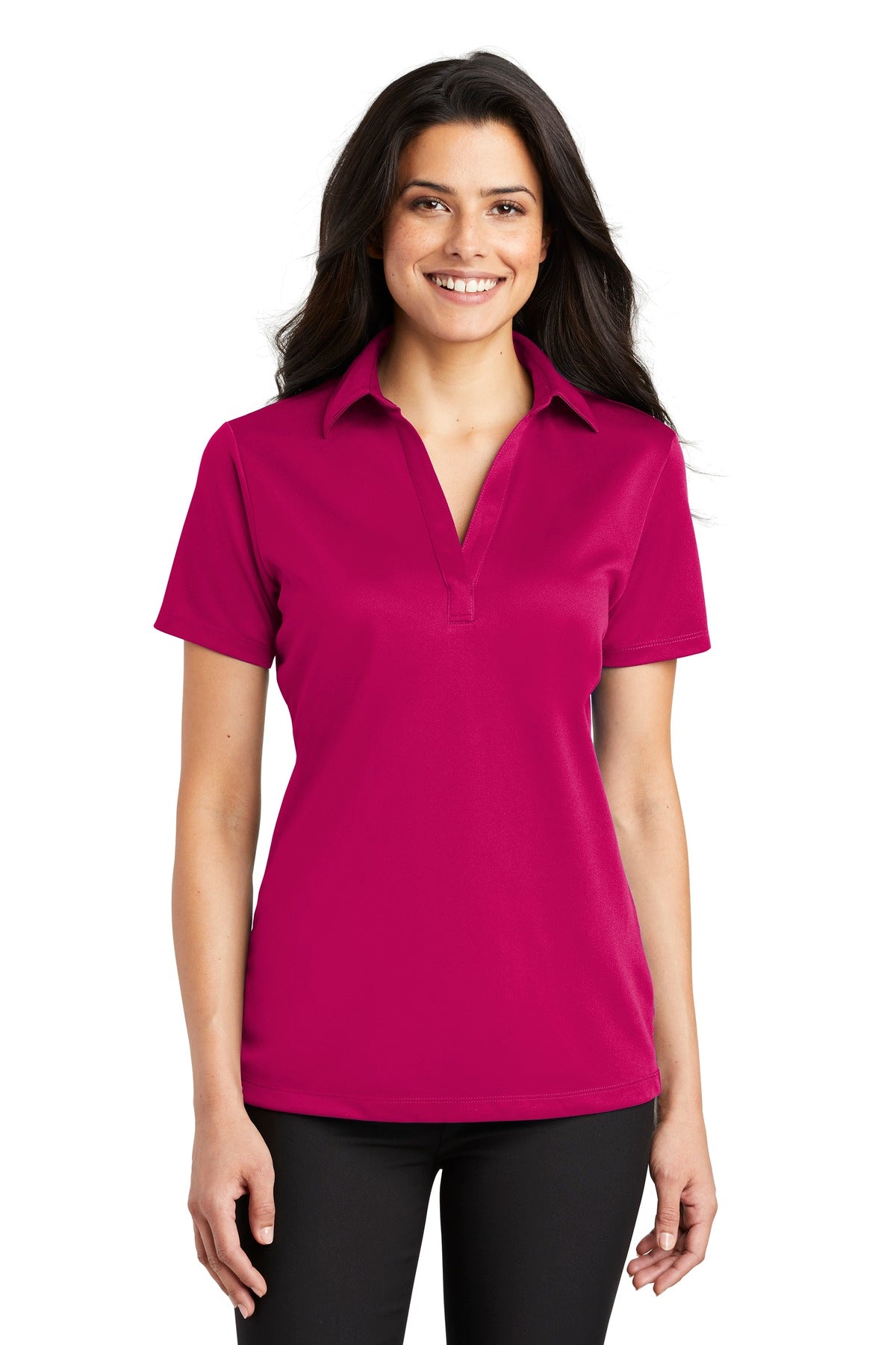 Port Authority ® Women's Silk Touch™ Performance Polo. L540