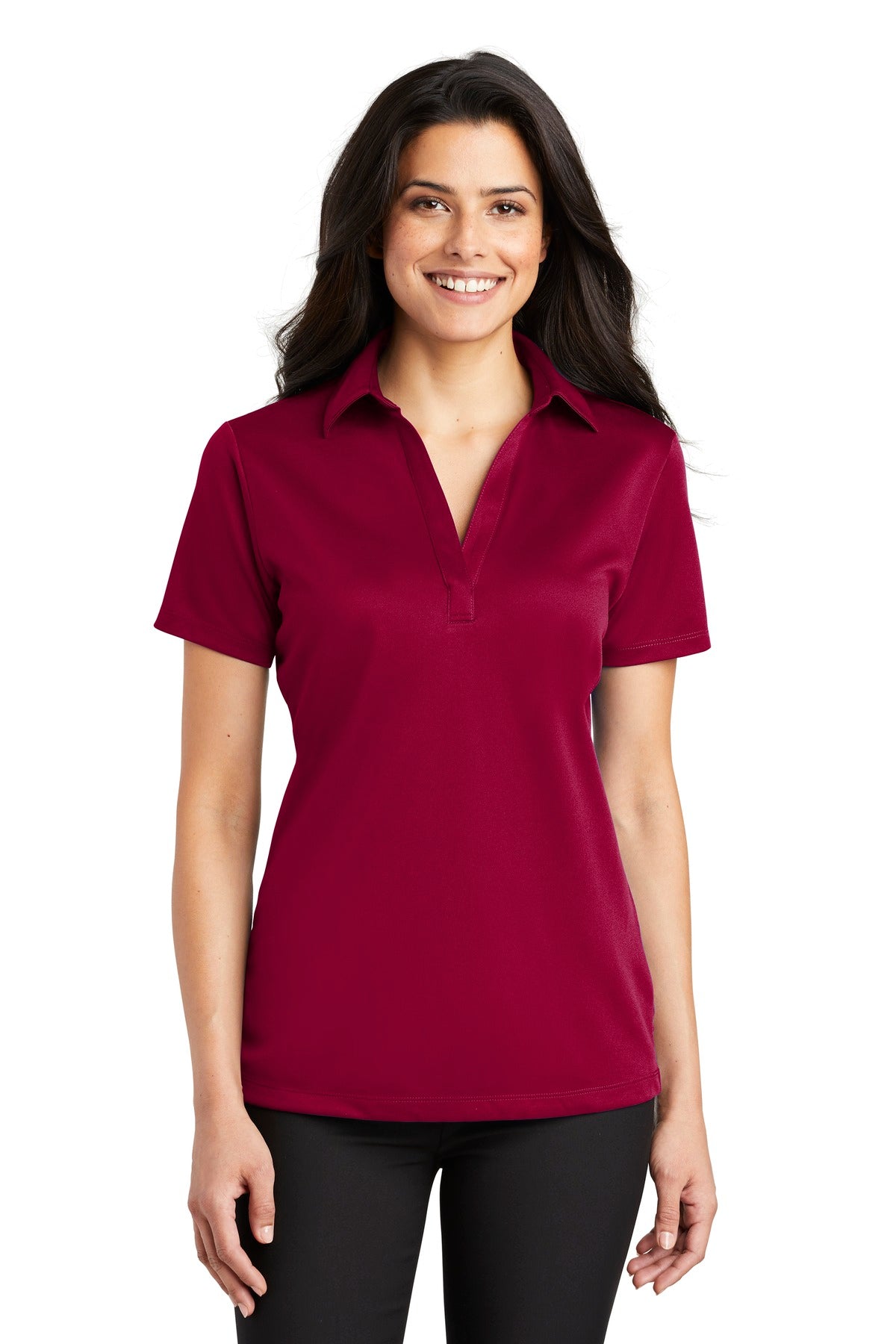 Port Authority ® Women's Silk Touch™ Performance Polo. L540