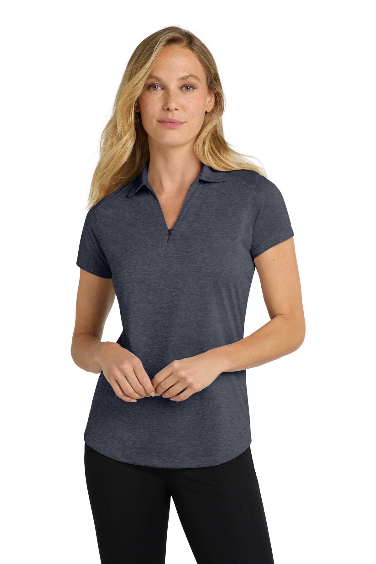 Port Authority ® Women's Digi Heather Performance Polo. L574