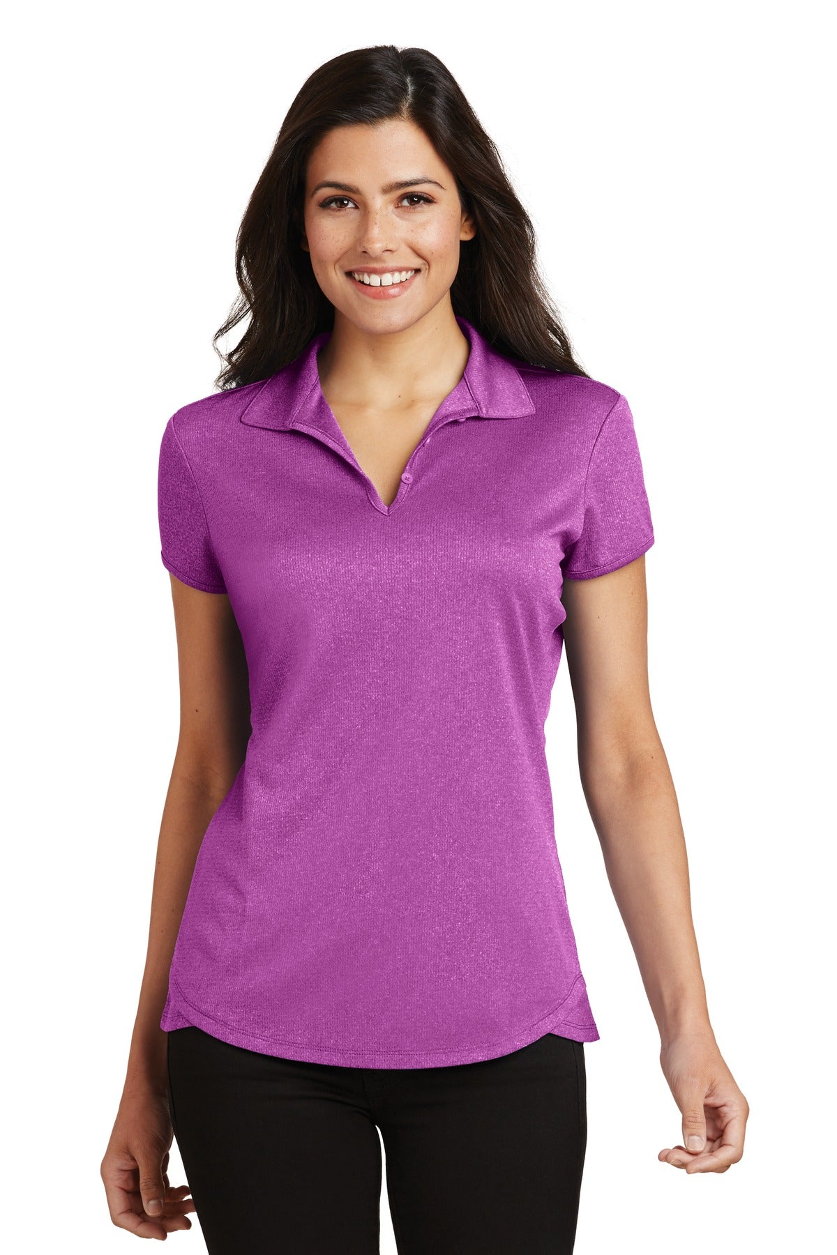 Port Authority ® Women's Trace Heather Polo. L576