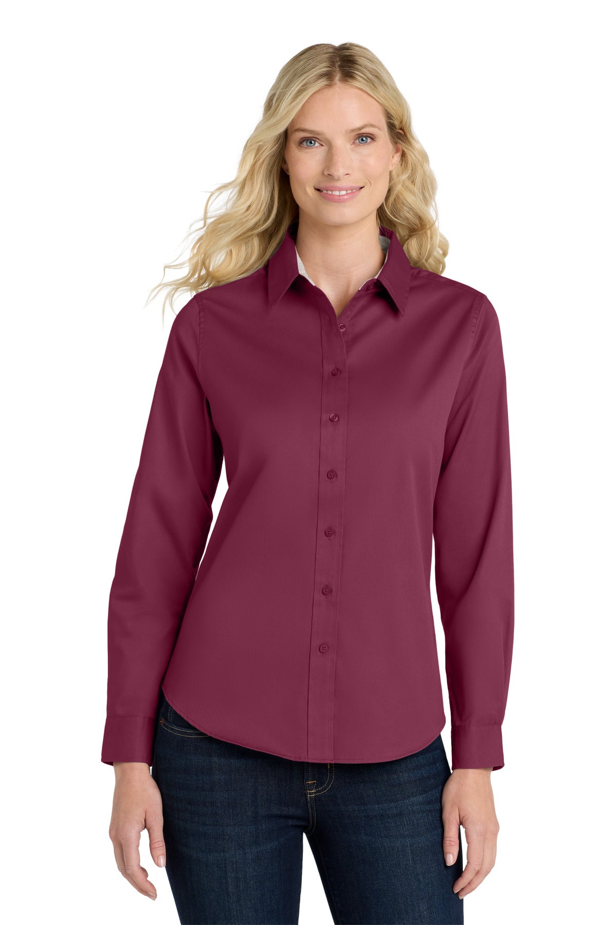 Port Authority ® Women's Long Sleeve Easy Care Shirt. L608