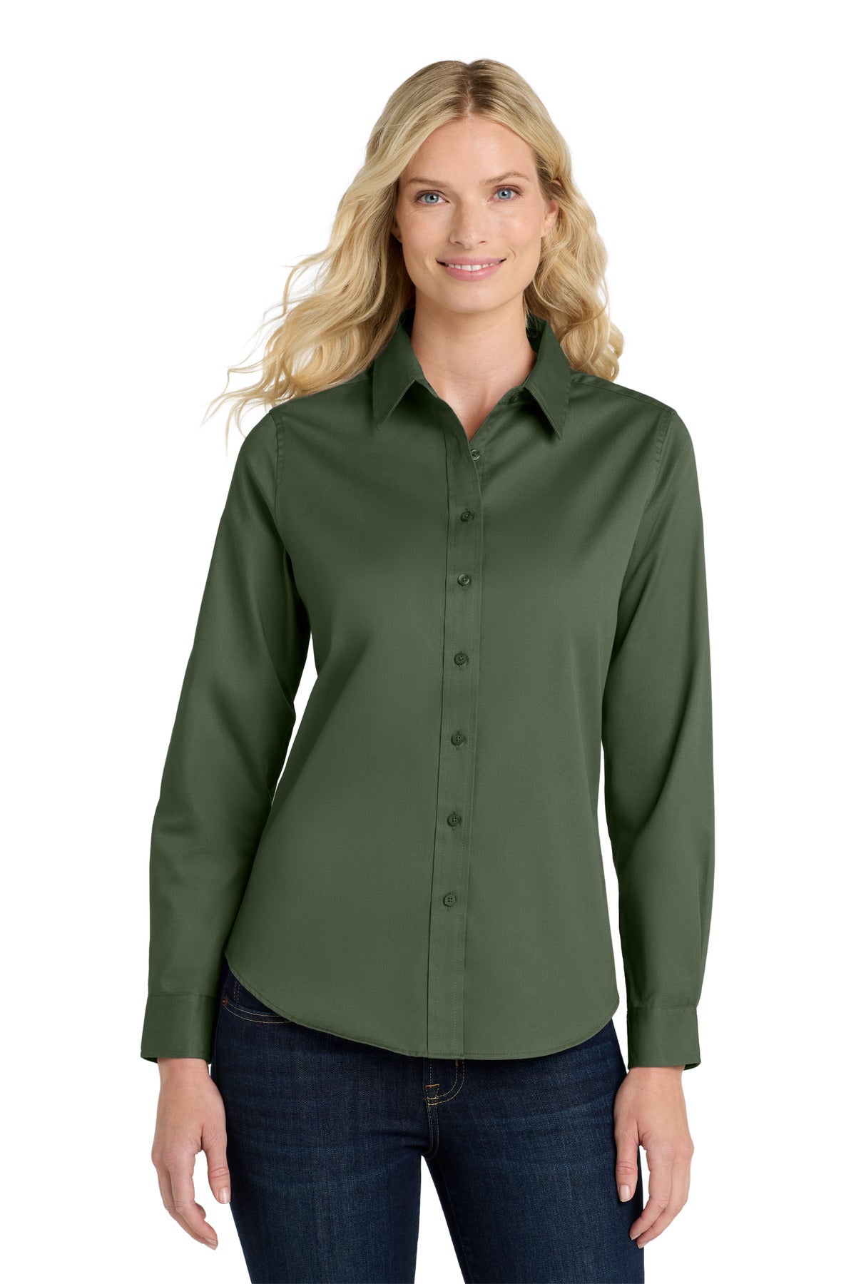 Port Authority ® Women's Long Sleeve Easy Care Shirt. L608