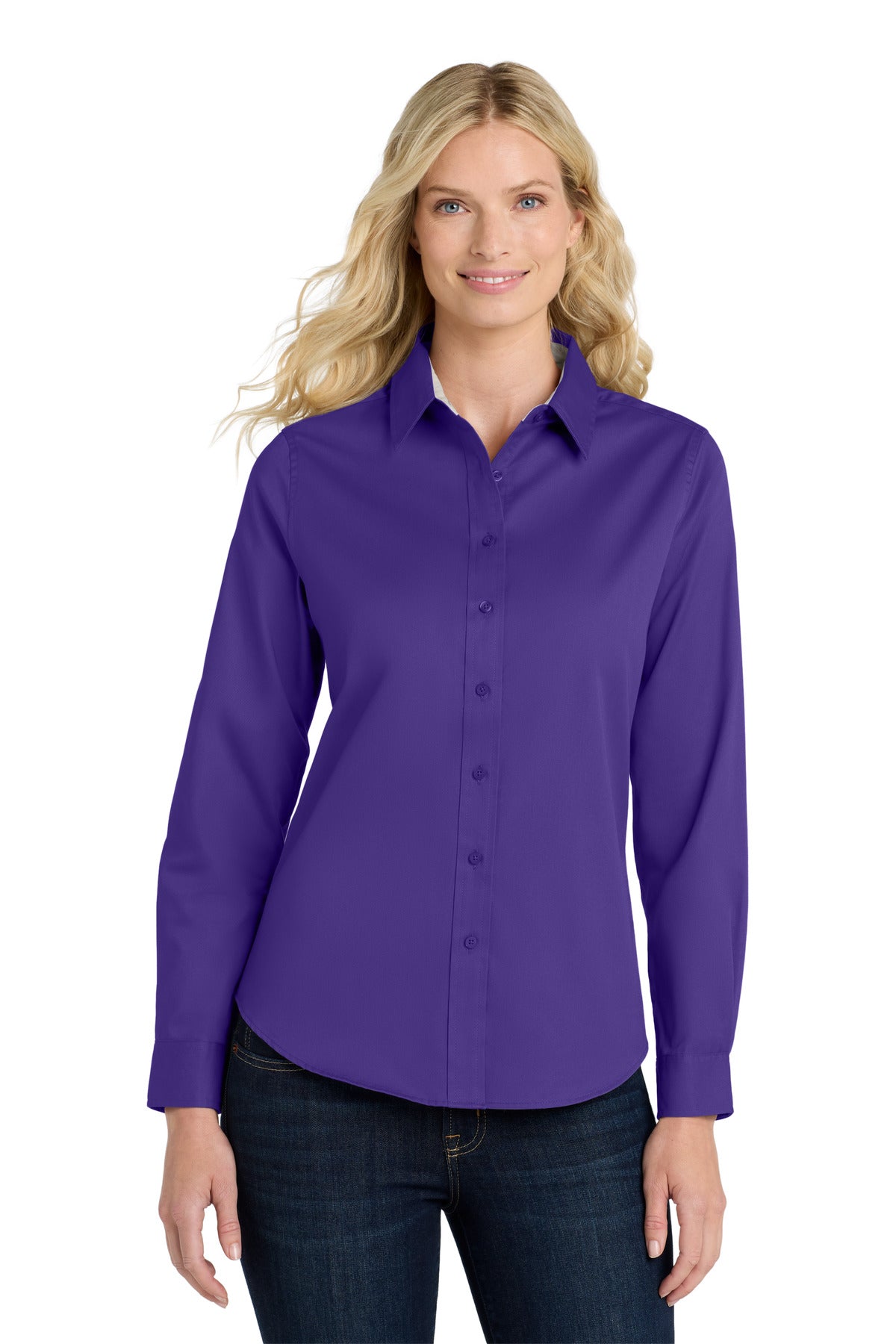 Port Authority ® Women's Long Sleeve Easy Care Shirt. L608