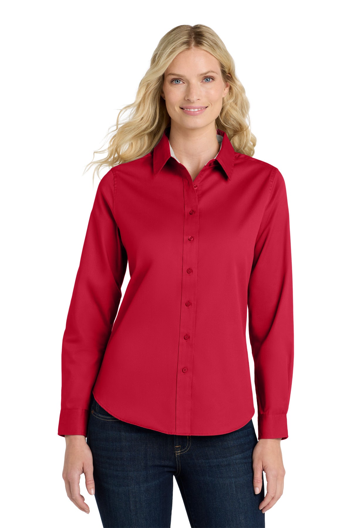 Port Authority ® Women's Long Sleeve Easy Care Shirt. L608