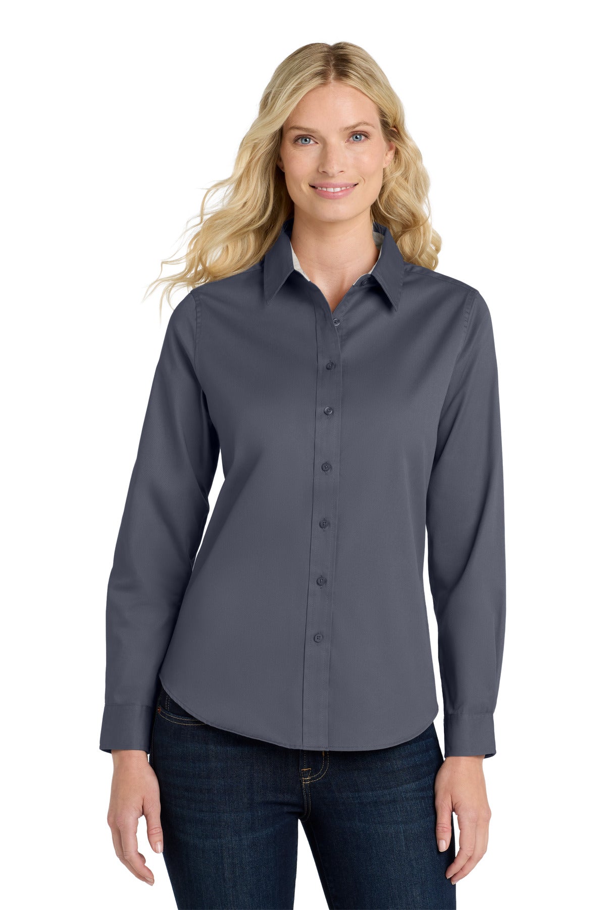 Port Authority ® Women's Long Sleeve Easy Care Shirt. L608