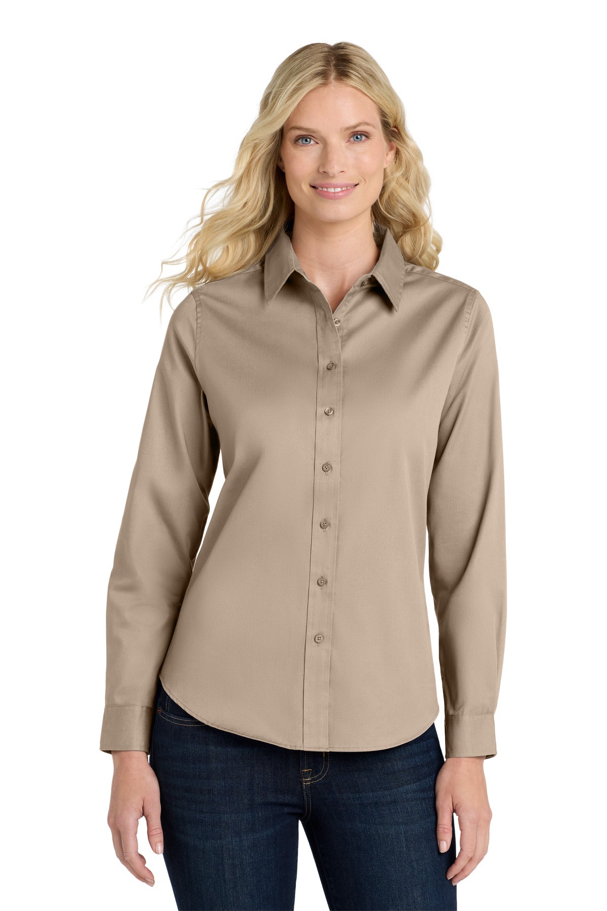 Port Authority ® Women's Long Sleeve Easy Care Shirt. L608